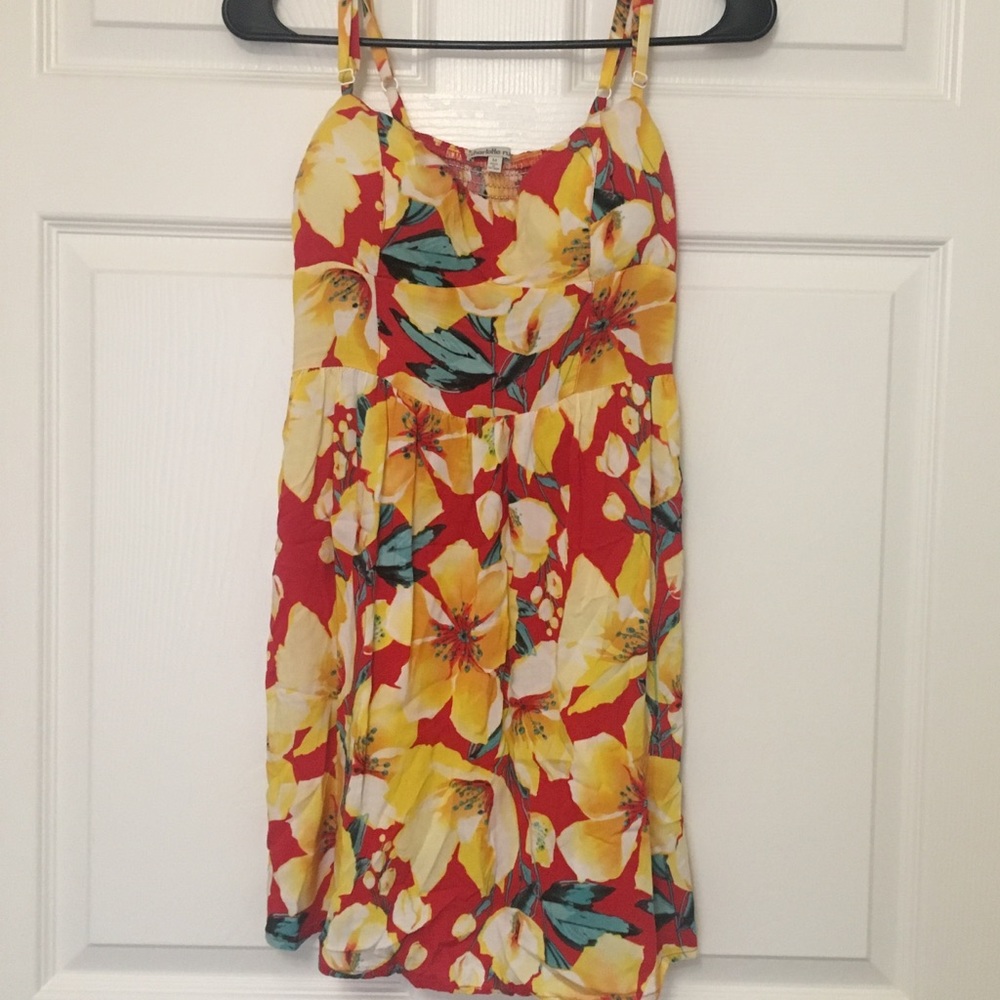 Yellow Flowers Dress